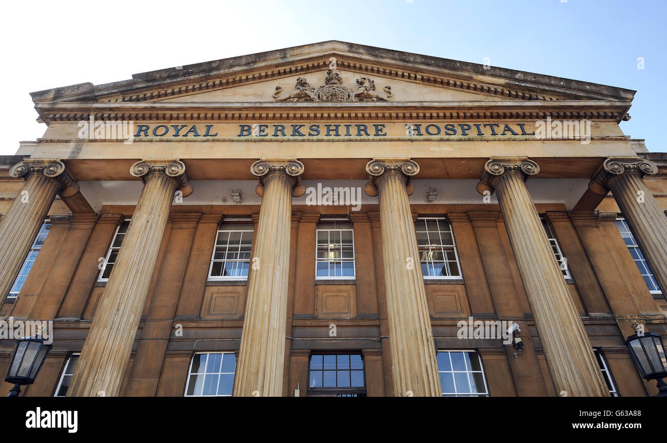 Royal Berkshire Hospital Stock Stock Photo Alamy