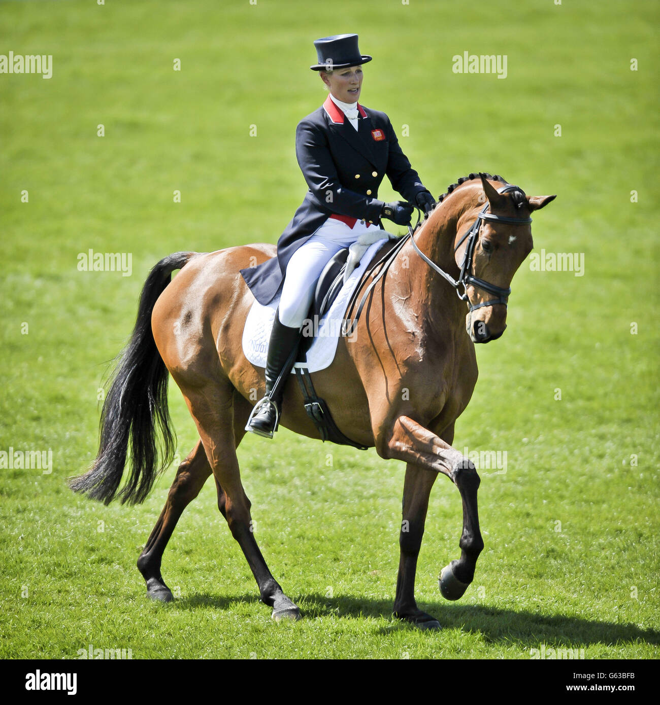 Equestrian - 2013 Mitsubishi Motors Badminton Horse Trials - Day Two Stock Photo