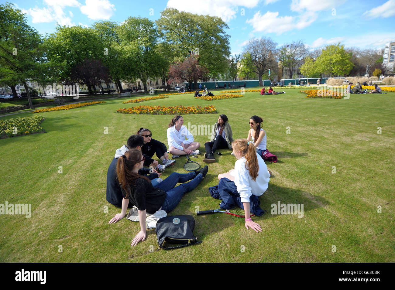 Spring weather May 4th Stock Photo Alamy