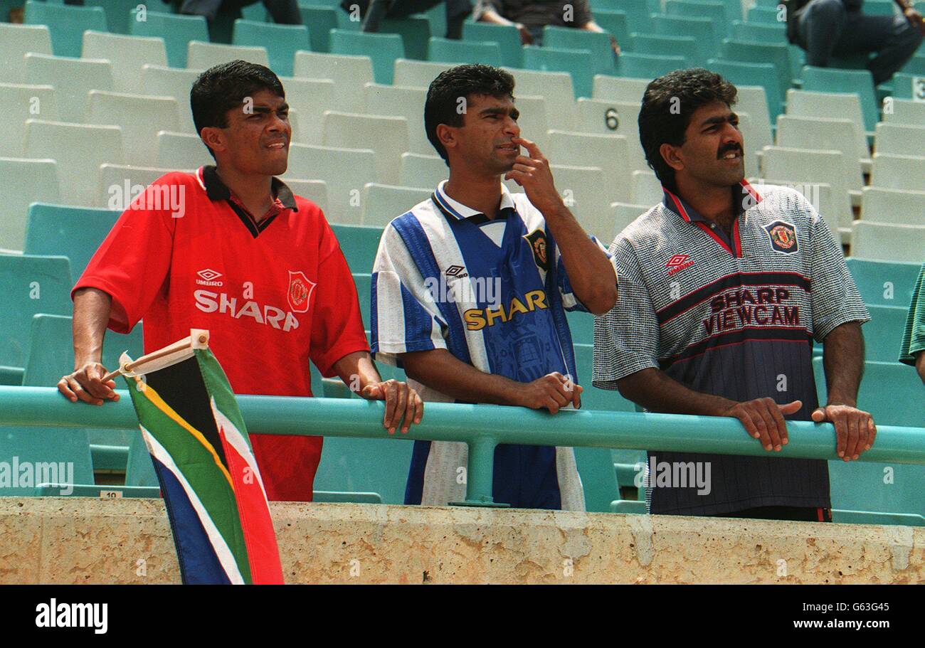 AFRICAN SOCCER AFRICAN CUP OF NATIONS SOUTH AFRICA v EGYPT Stock