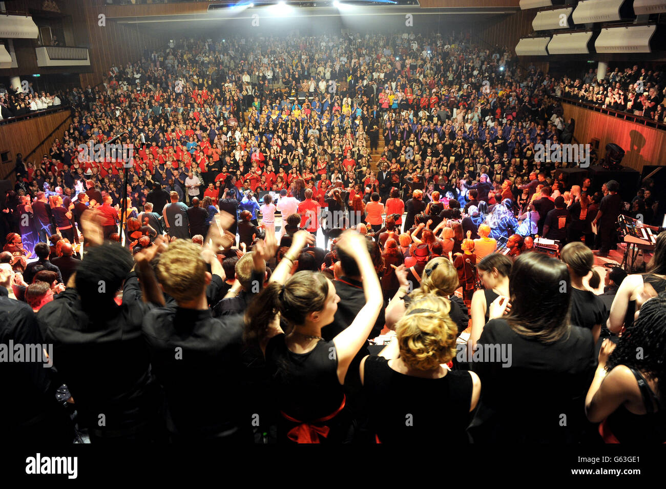The London Community Gospel Choir set a new Guinness World Record for