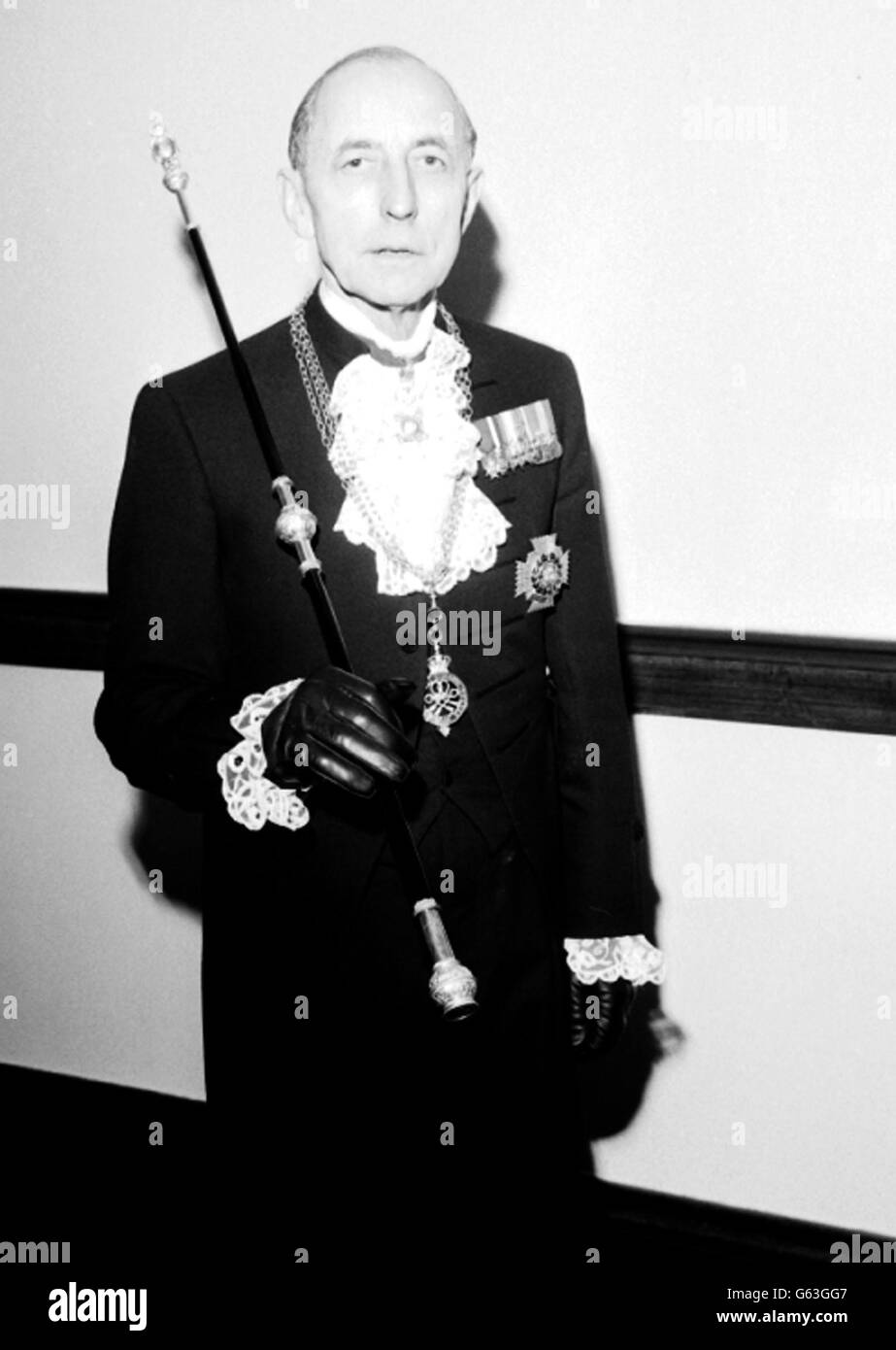 Sir frank roddan twiss black rod hires stock photography and images