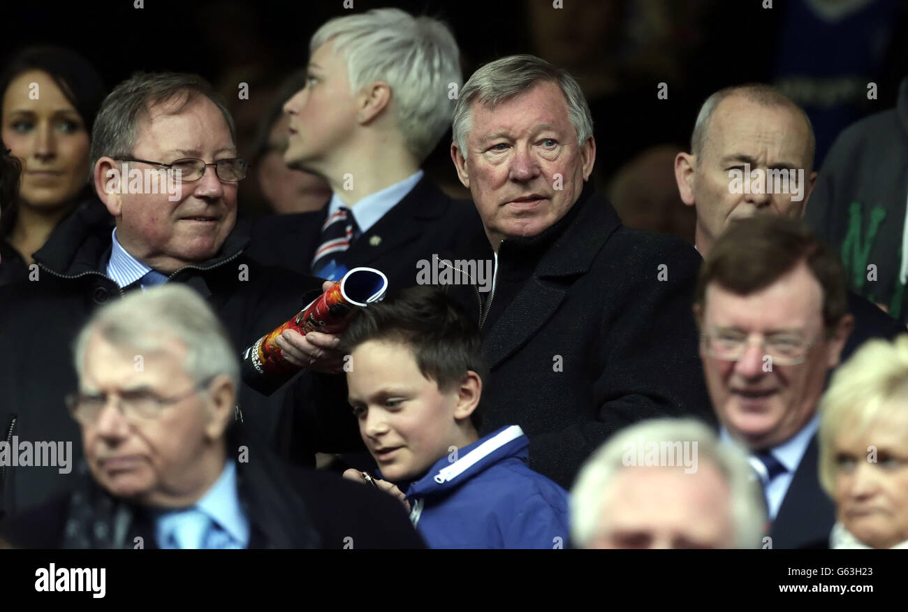 Soccer Legends Friendly Match Rangers Legends v Manchester United