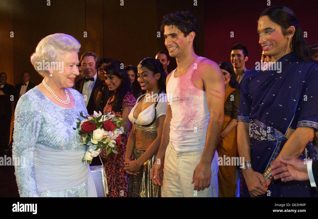 The Queen - Bombay Dreams Stock Photo