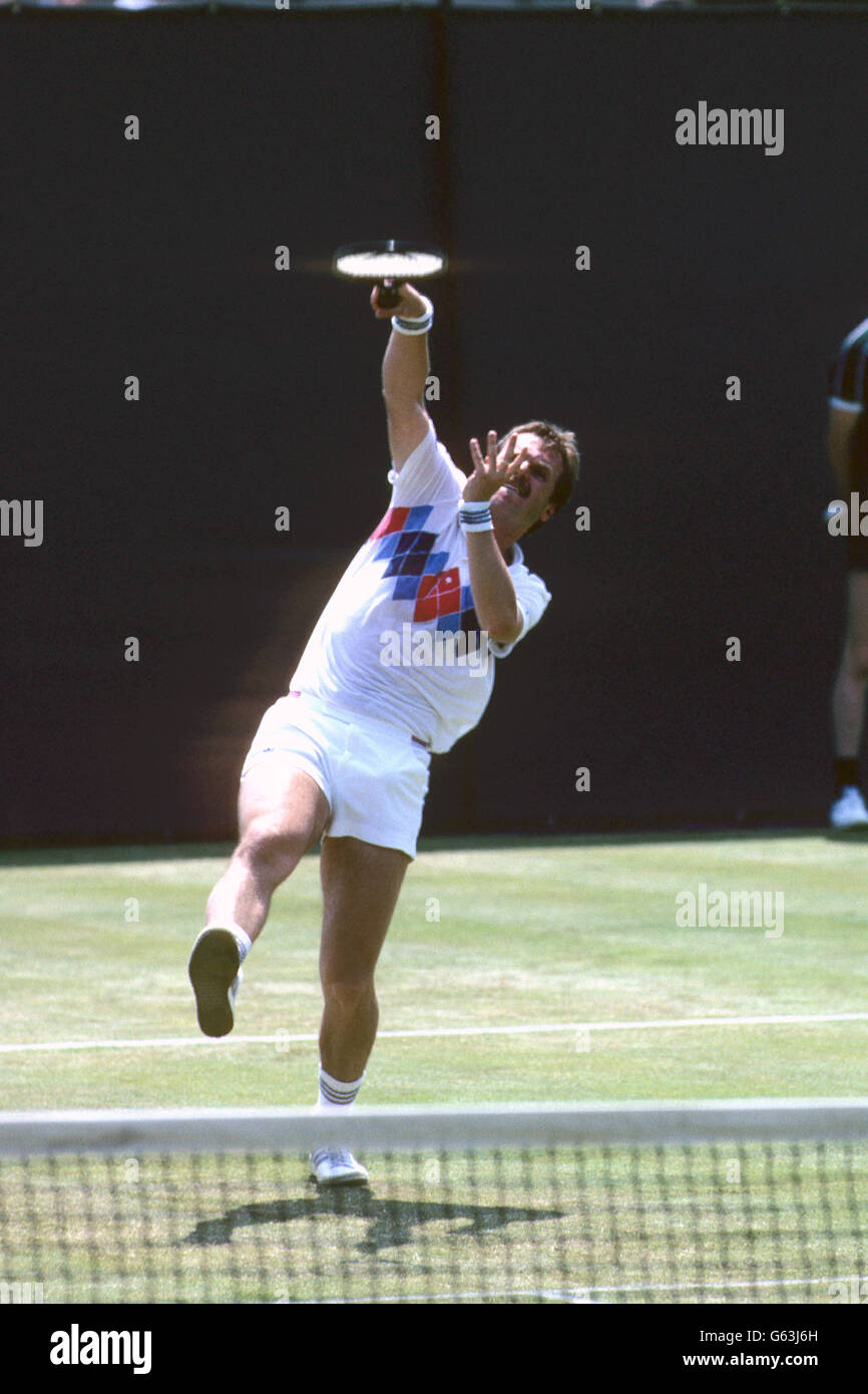 Tennis 1983 wimbledon championships mens hires stock photography and