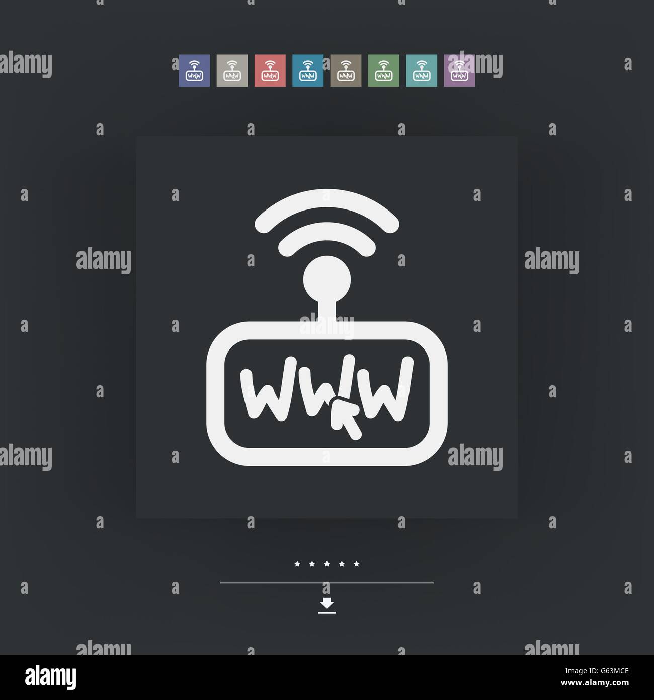 Modem connection Stock Vector Image & Art Alamy