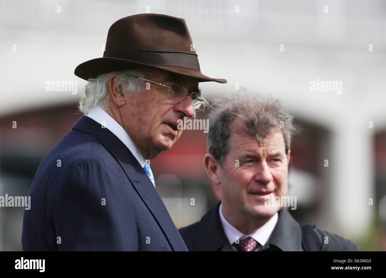 Race horse owners jp mcmanus john magnier leopardstown racecourse hi