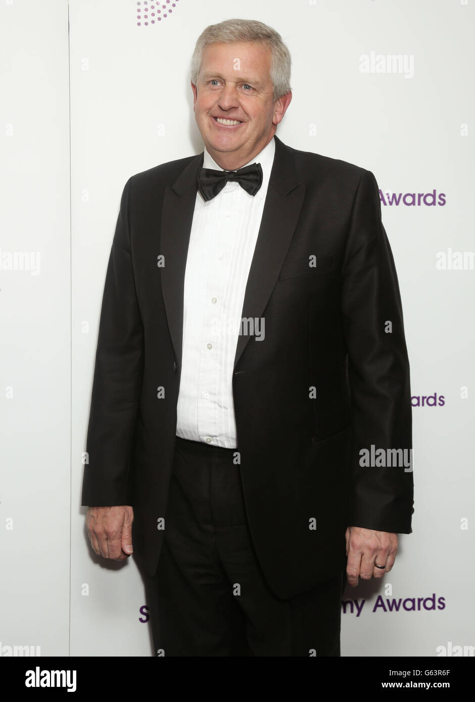 Colin montgomerie arriving sony radio academy awards hi-res stock