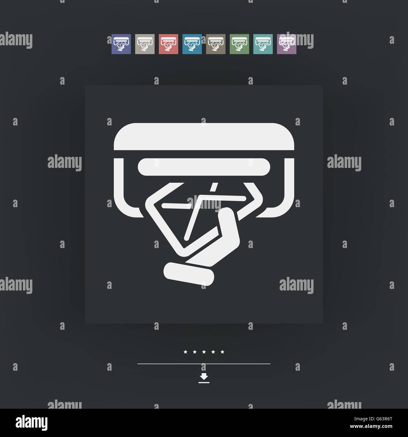 Mail icon concept Stock Vector Image & Art - Alamy
