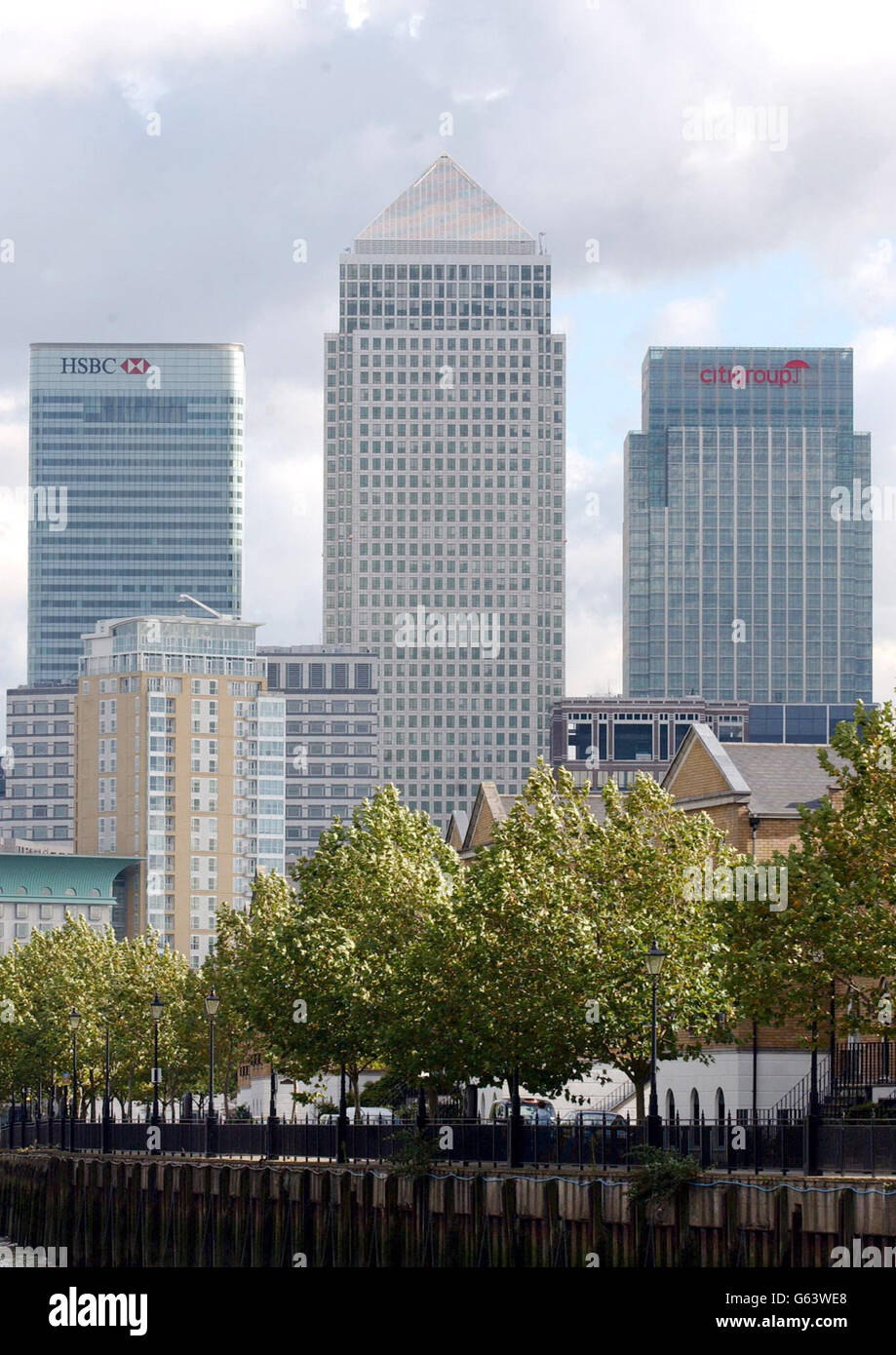 Canary Wharf - London Docklands Stock Photo - Alamy