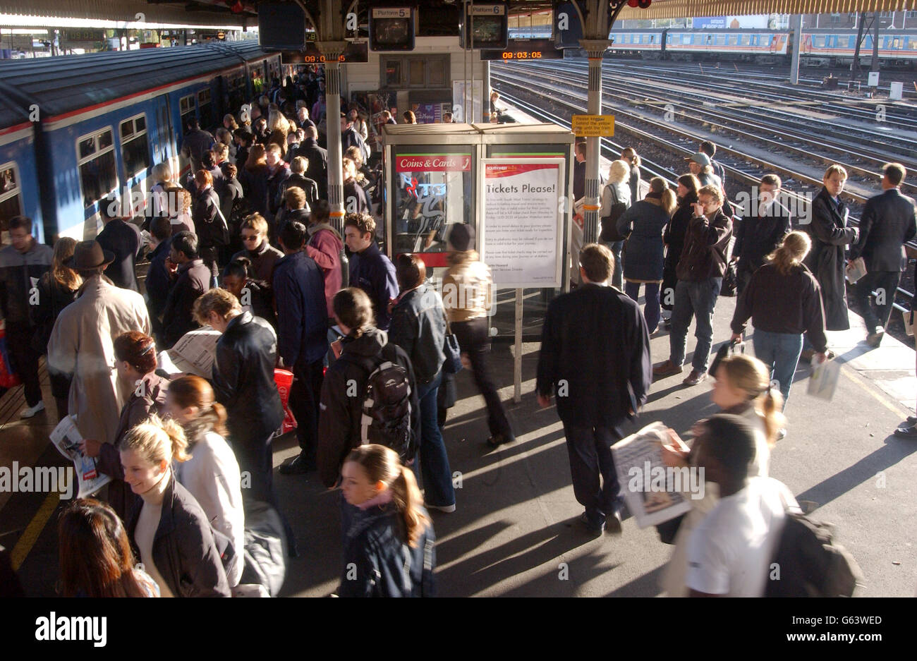 Clapham Junction station Stock Photo Alamy