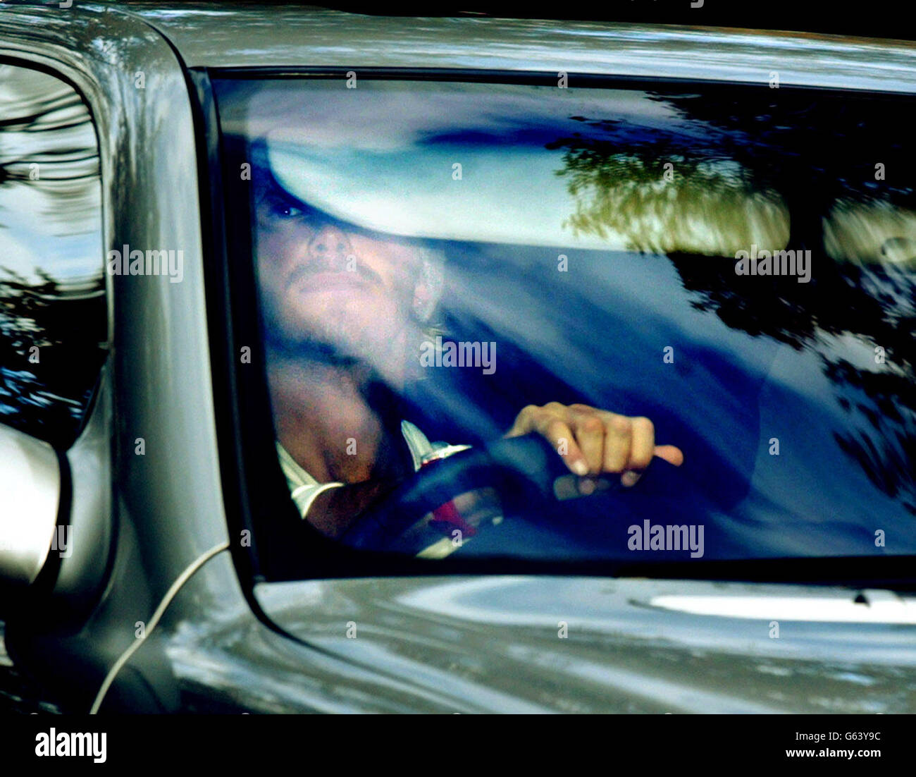 England and Manchester United footballer David Beckham arrives back at his home near Alderley Edge in Cheshire. Beckham has vowed to keep his family safe after police arrested five men in London over an alleged kidnap plot. * Security at their Hertfordshire home is being reviewed, whilst the Beckhams reside in their home in Cheshire, after claims of a plan to hold his wife Victoria and two sons Brooklyn and Romeo for a 5m ransom. The first role of a father and husband is to keep his family safe, he said. Singer Victoria Beckham has described her absolute and total shock after five men were Stock Photo