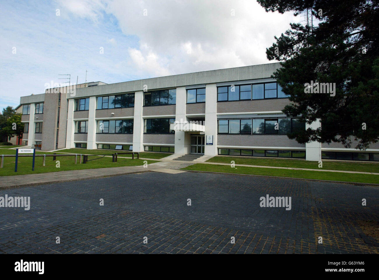 Cambridgeshire Police Headquarters at Hinchingbrooke, Huntingdon. Stock Photo