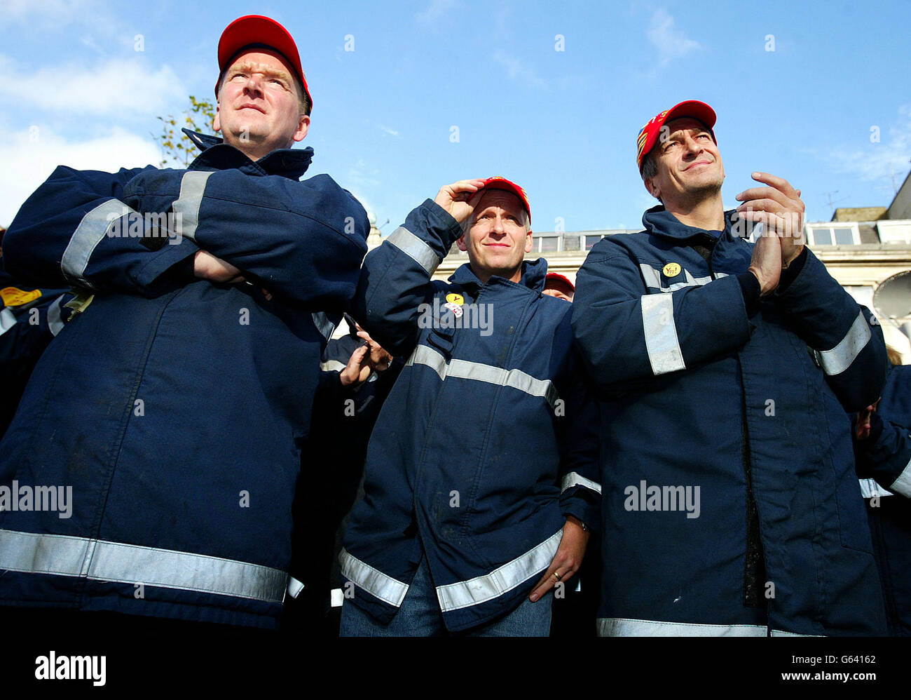 Firefighter Rally Firefighters take part in a rally in Piccadilly Gardens, Manchester ...