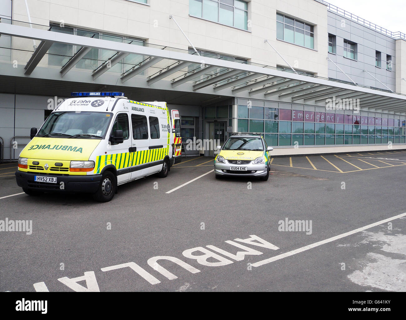 Broomfield Hospital Essex stock Stock Photo Alamy