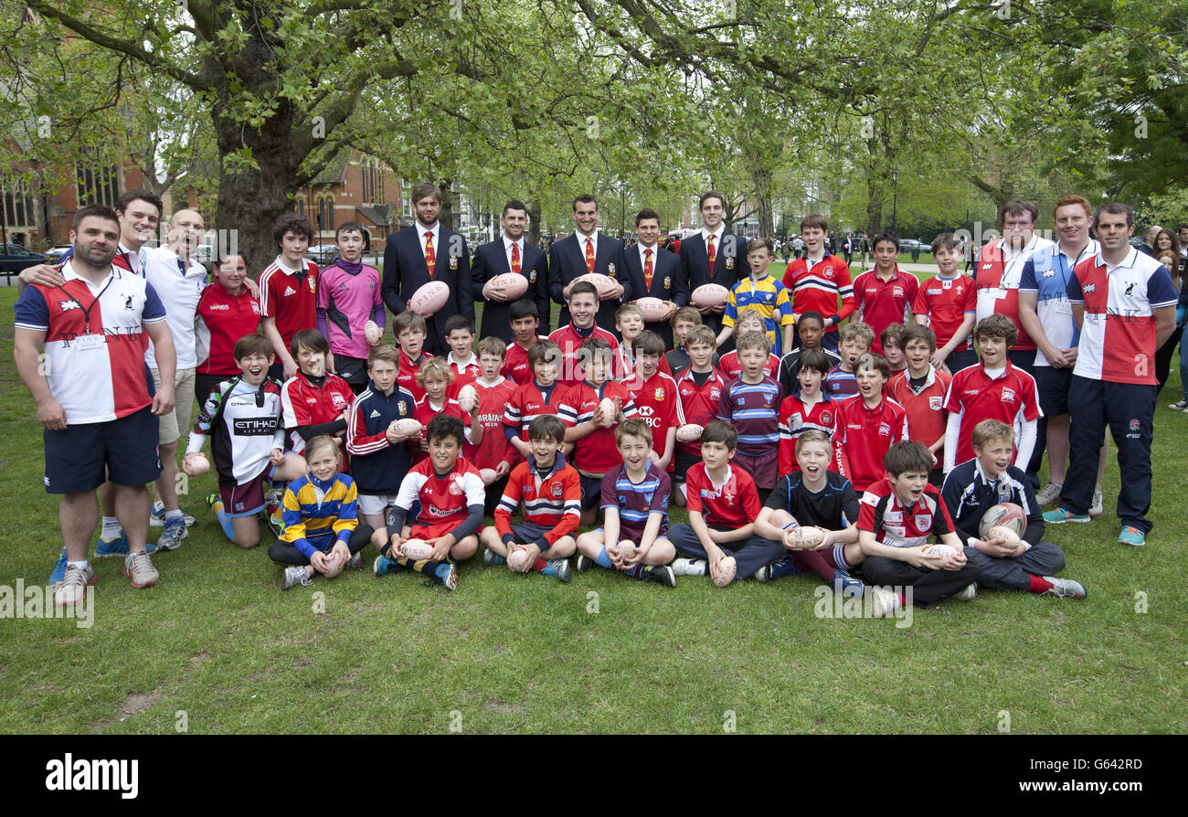 Part british lions squad hi-res stock photography and images - Alamy