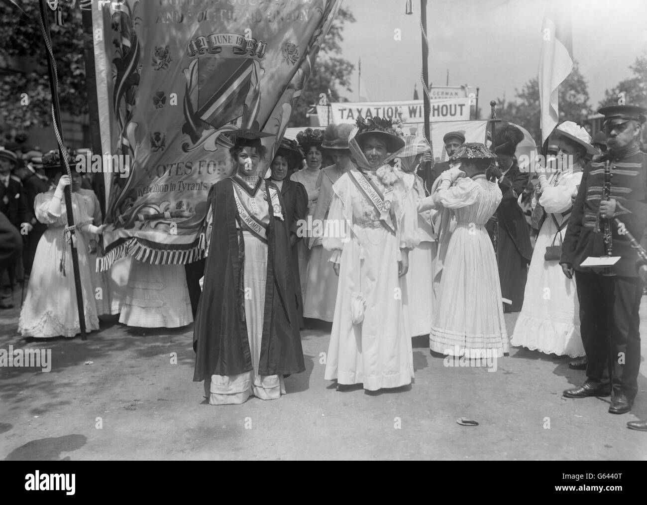 Politics - Suffragettes - London Stock Photo