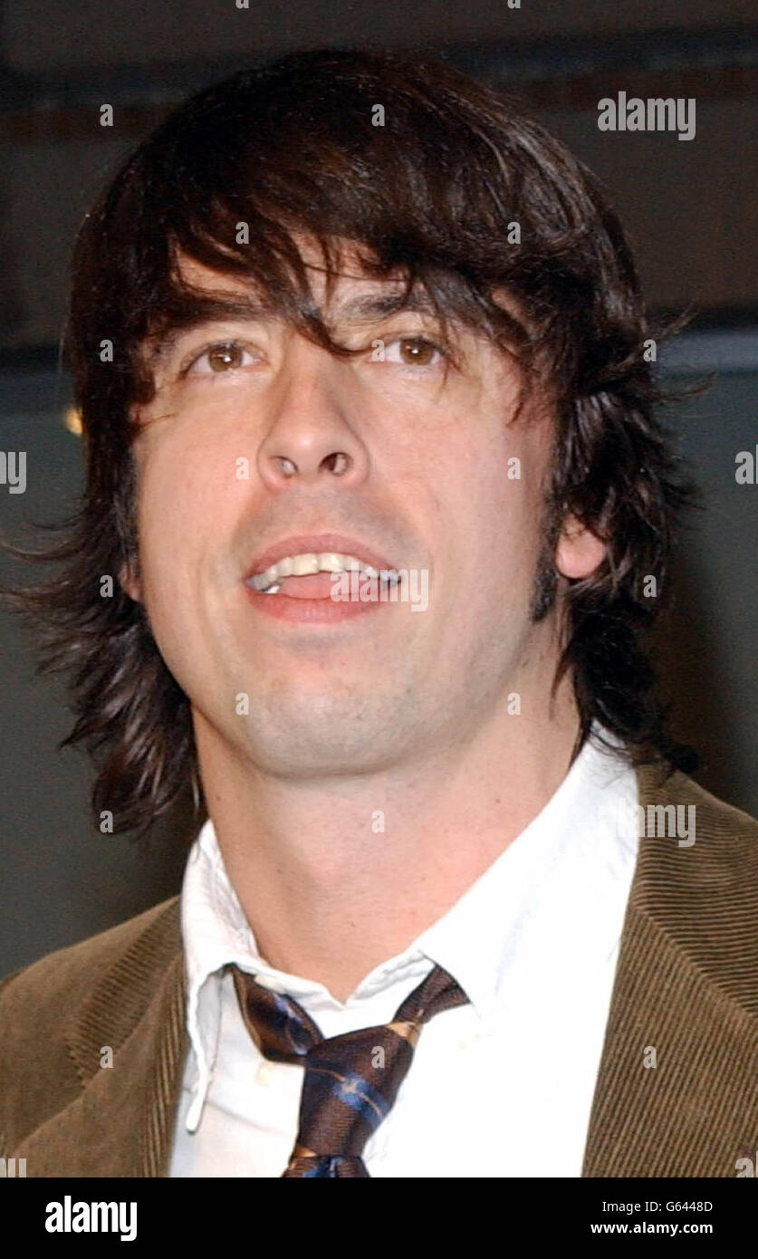 MTV Dave Grohl Stock Photo Alamy