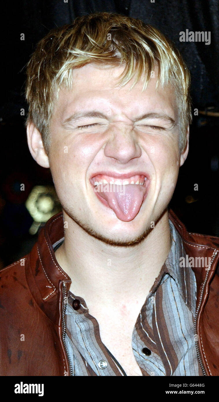 MTV Nick Carter Stock Photo Alamy