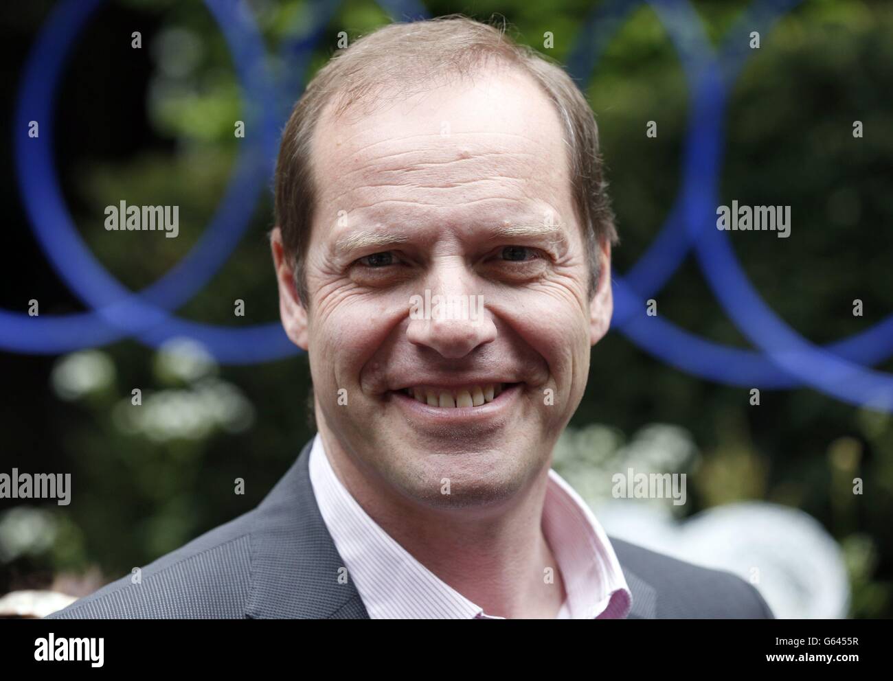 Tour de France Director Christian Prudhomme visits the Yorkshire Garden