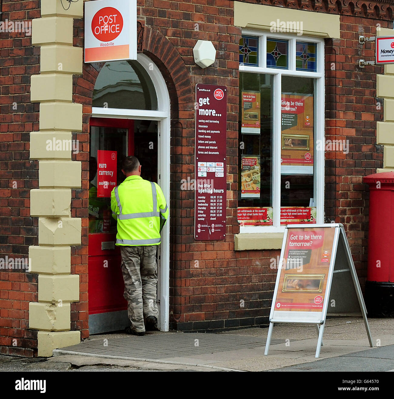Post Office stock Stock Photo - Alamy
