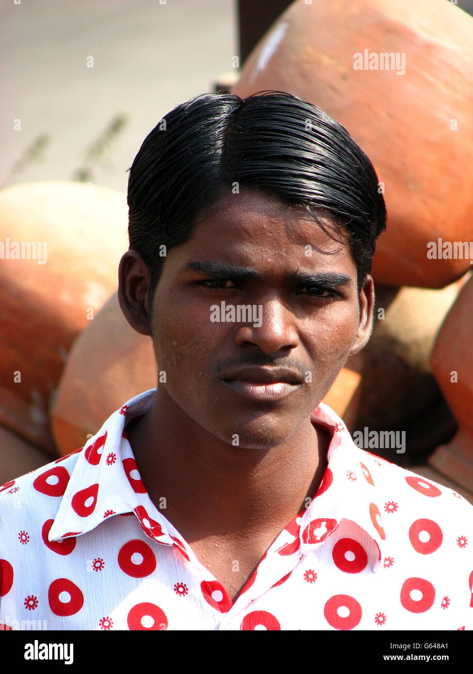 A portrait of an Indian teenager Stock Photo Alamy