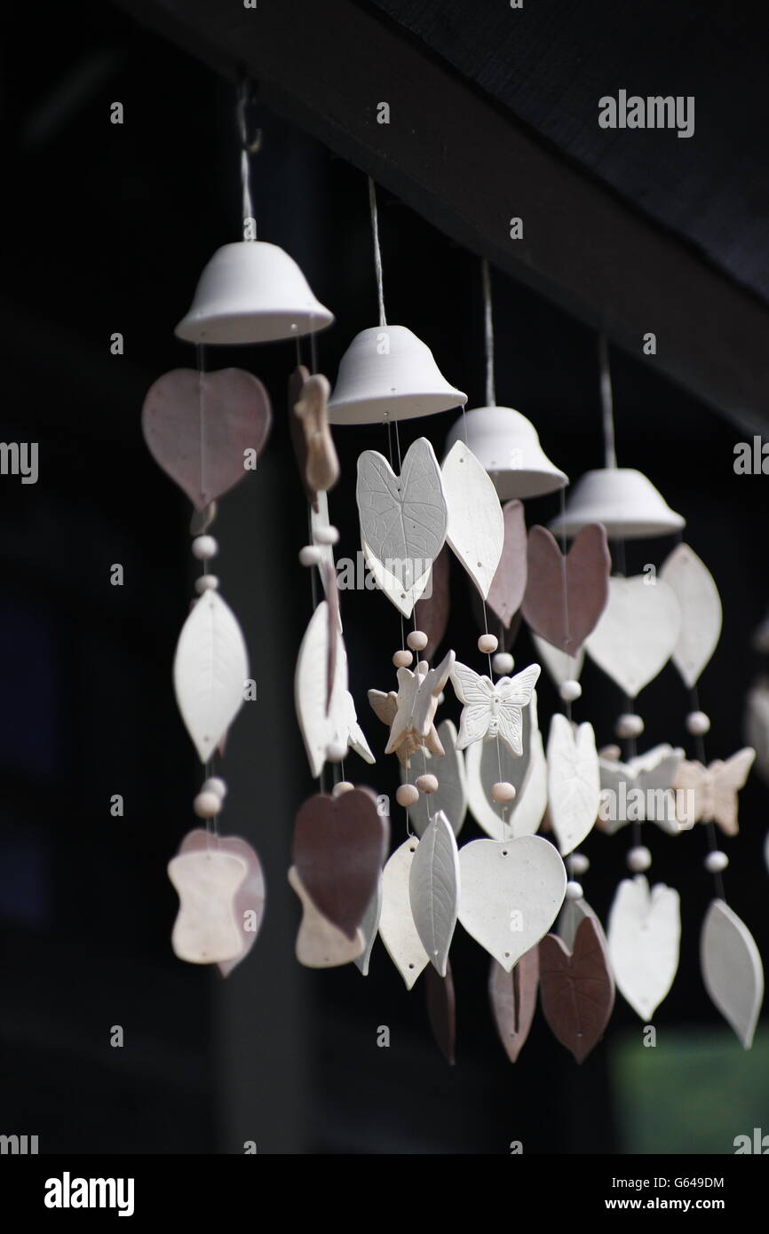 wind chimes Stock Photo Alamy