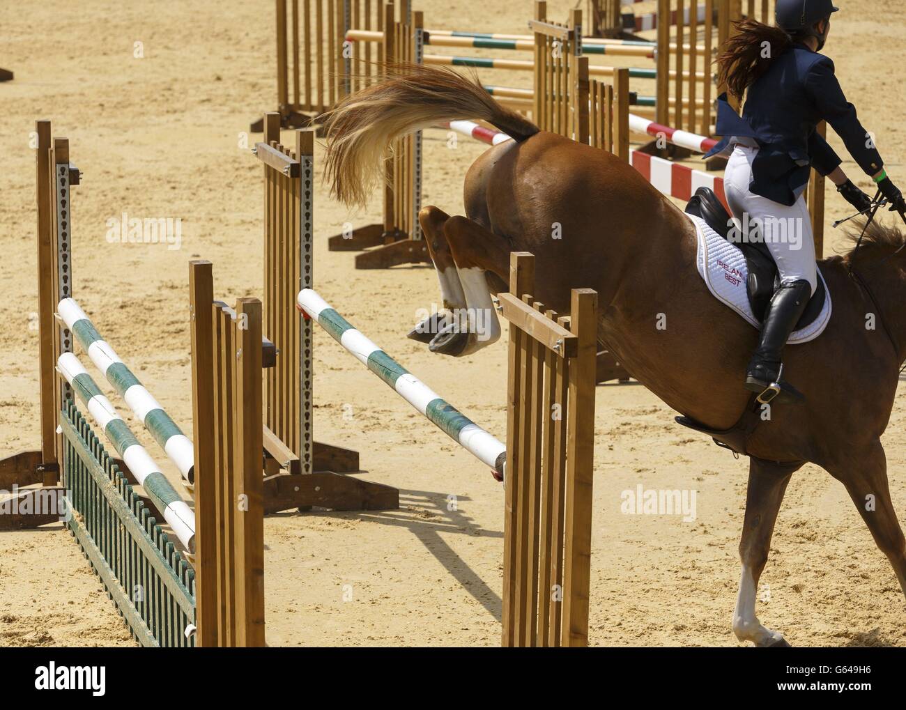 Equestrian - Hickstead Derby - Day One - The All England Jumping Course ...