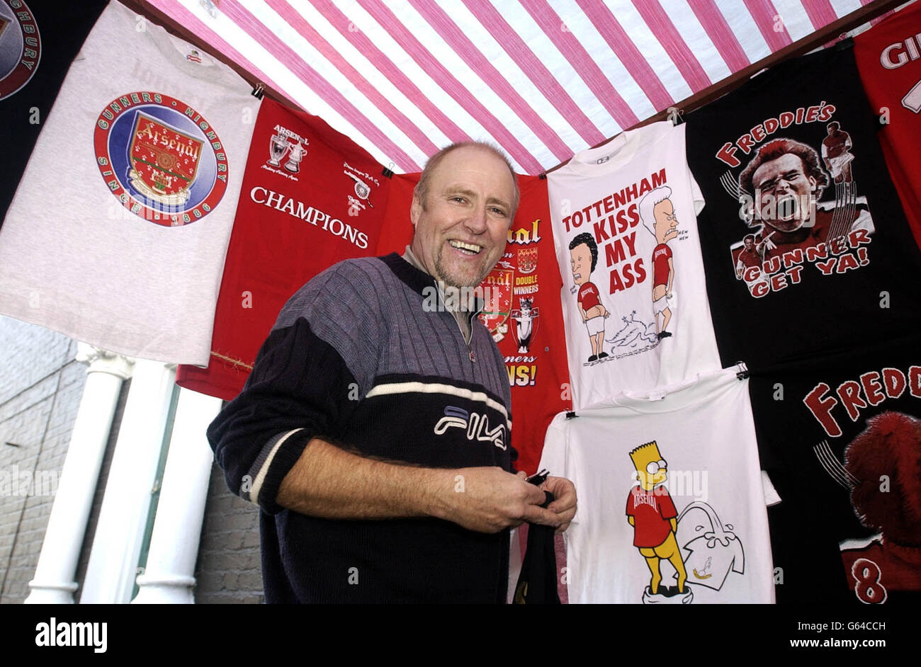 Matthew Reed Arsenal vendor Stock Photo Alamy