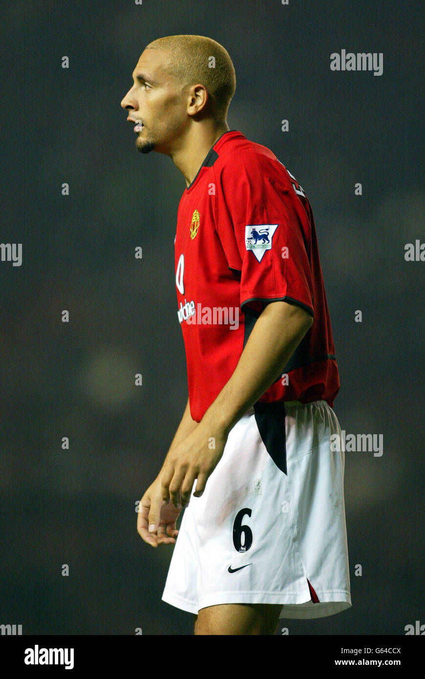 Manchester United defender Rio Ferdinand during the FA Barclaycard