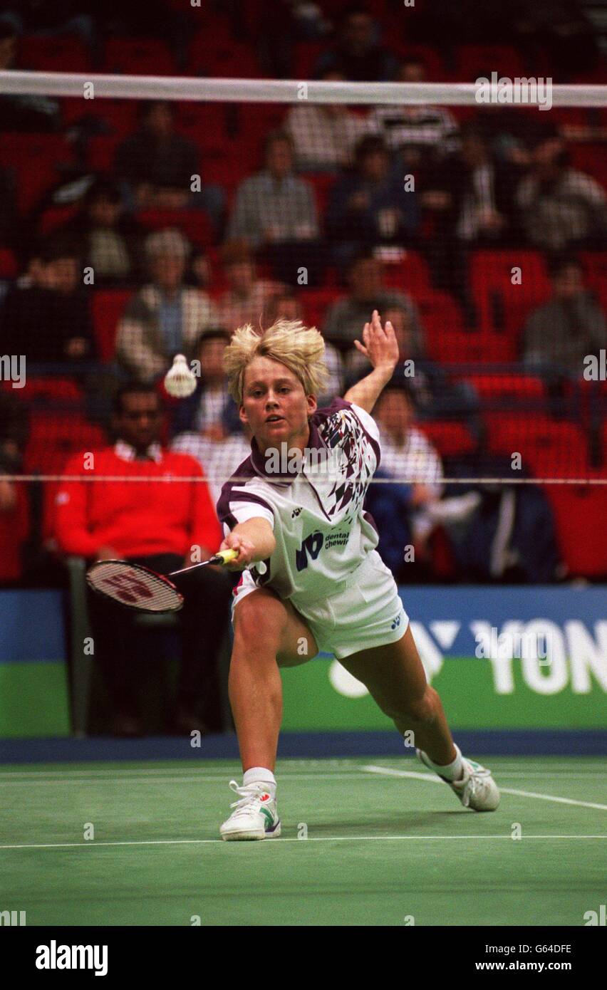 Badminton, All England Championships, Birmingham Stock Photo Alamy