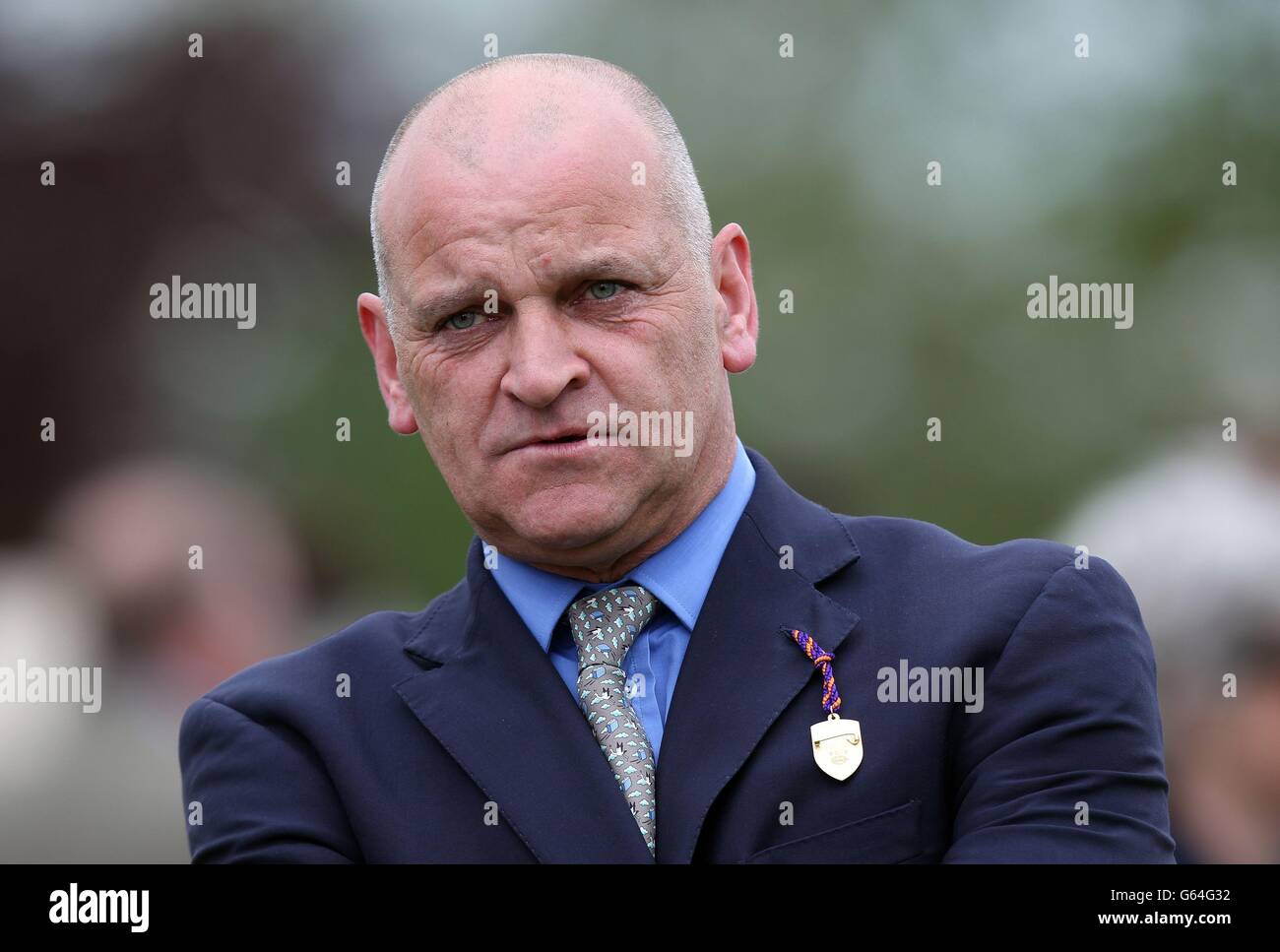 Trainer brian meehan at newbury racecourse hi-res stock photography and ...