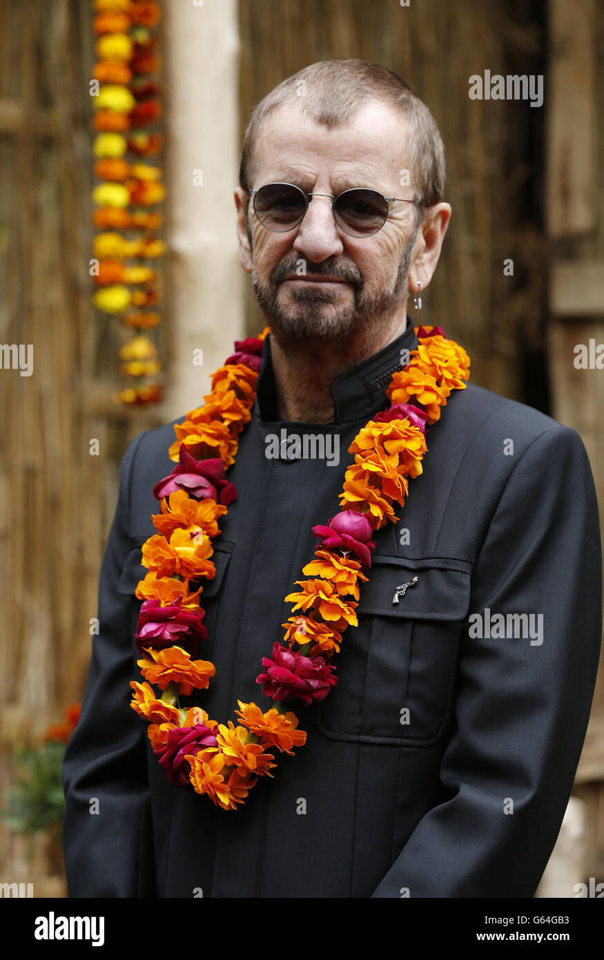 Ringo Starr appears at the RHS Chelsea Flower Show, London Stock Photo ...