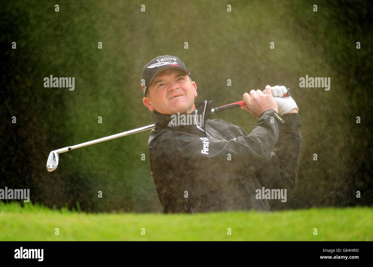 Scotland's Paul Lawrie during Day One of the 2013 BMW PGA Championship, at Wentworth Golf Club