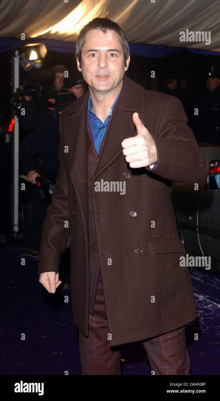 Comedy actor Neil Morrisey arrives for the British Comedy Awards 2002 at London Weekend Television Studios in London. The annual awards ceremony, hosted by TV presenter Jonathan Ross, is regarded as the Oscars of the comedy world. Stock Photo