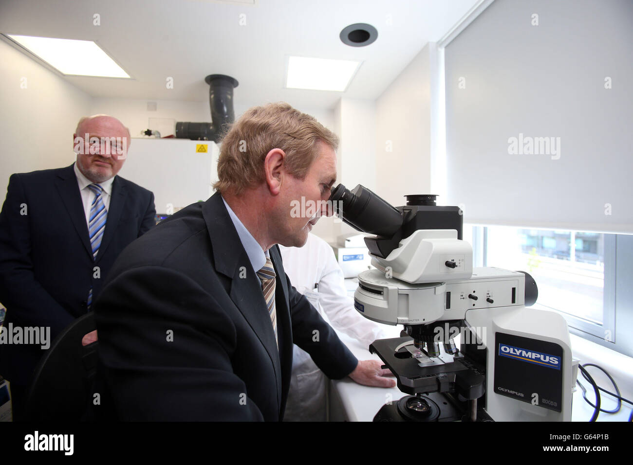 Clinical Research Facility opening Stock Photo