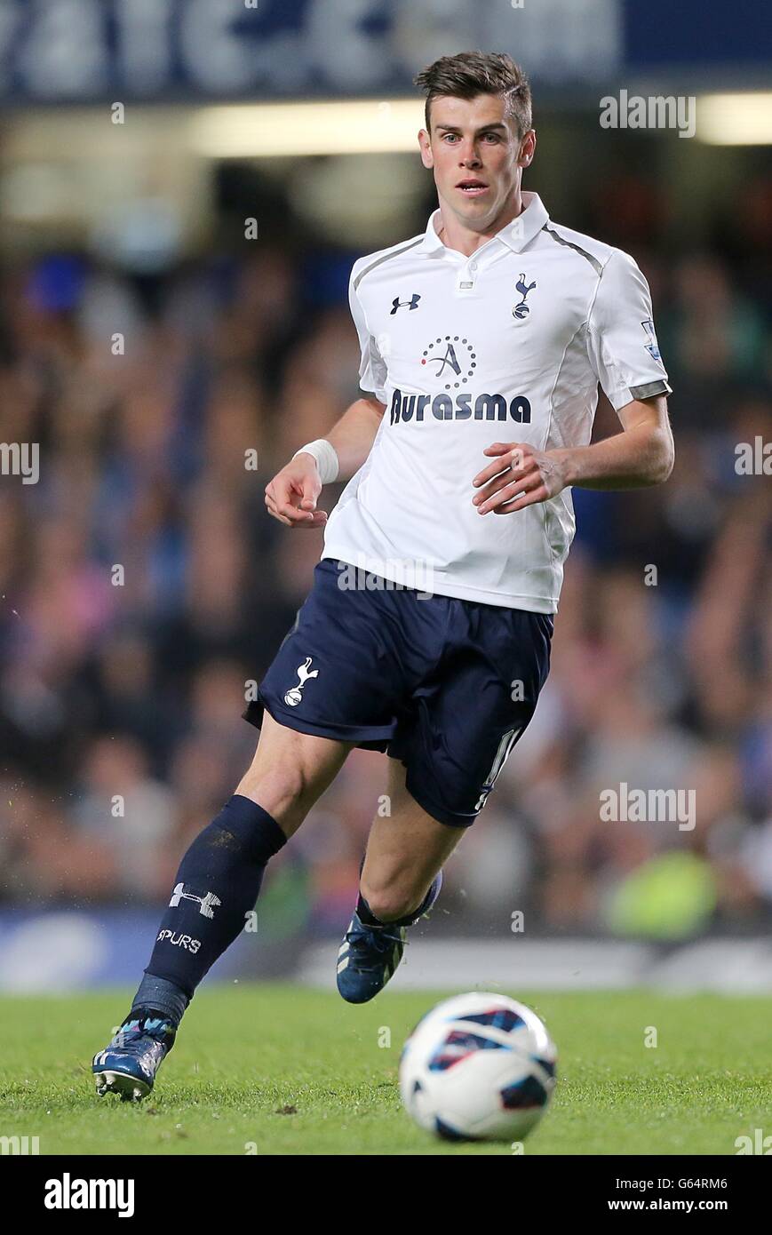 Soccer - Barclays Premier League - Chelsea v Tottenham Hotspur - Stamford Bridge. Tottenham Hotspur's Gareth Bale Stock Photo