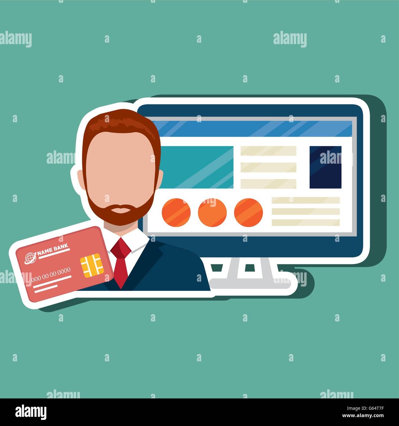 electronic commerce design Stock Vector Image & Art - Alamy