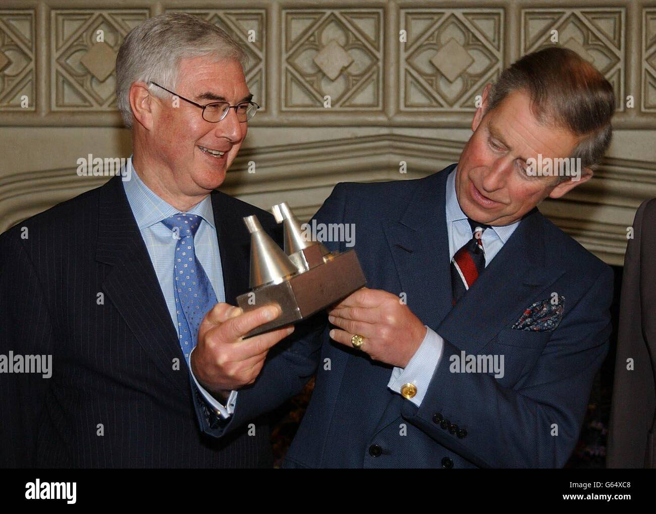 Prince Charles Beer tasting Stock Photo