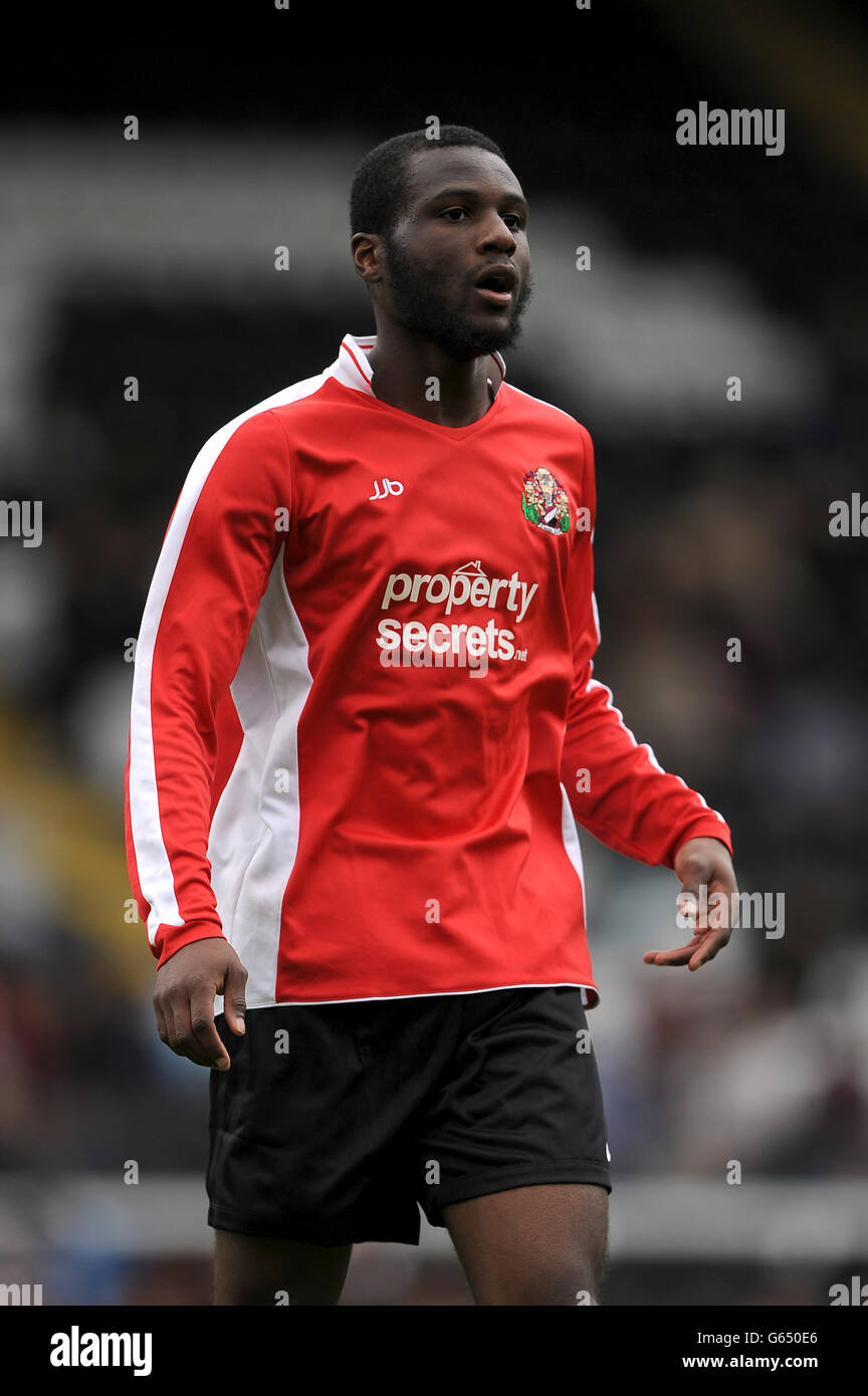 Soccer - Charity All Star Match - Fulham v Sealand - Craven Cottage. Mohammed Diakite, Sealand Stock Photo