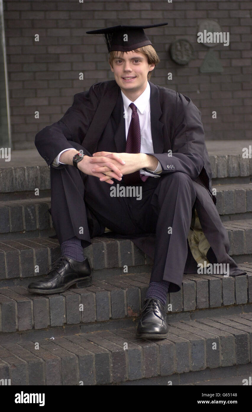 Timothy Austin Student of the Year Stock Photo Alamy