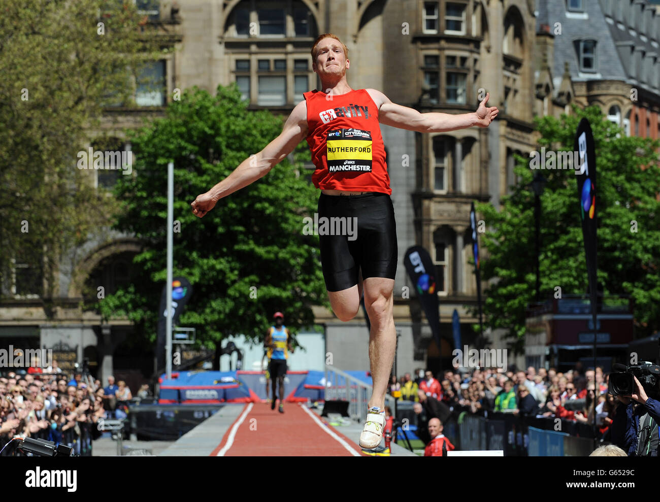 Greg rutherford competes hi-res stock photography and images - Alamy