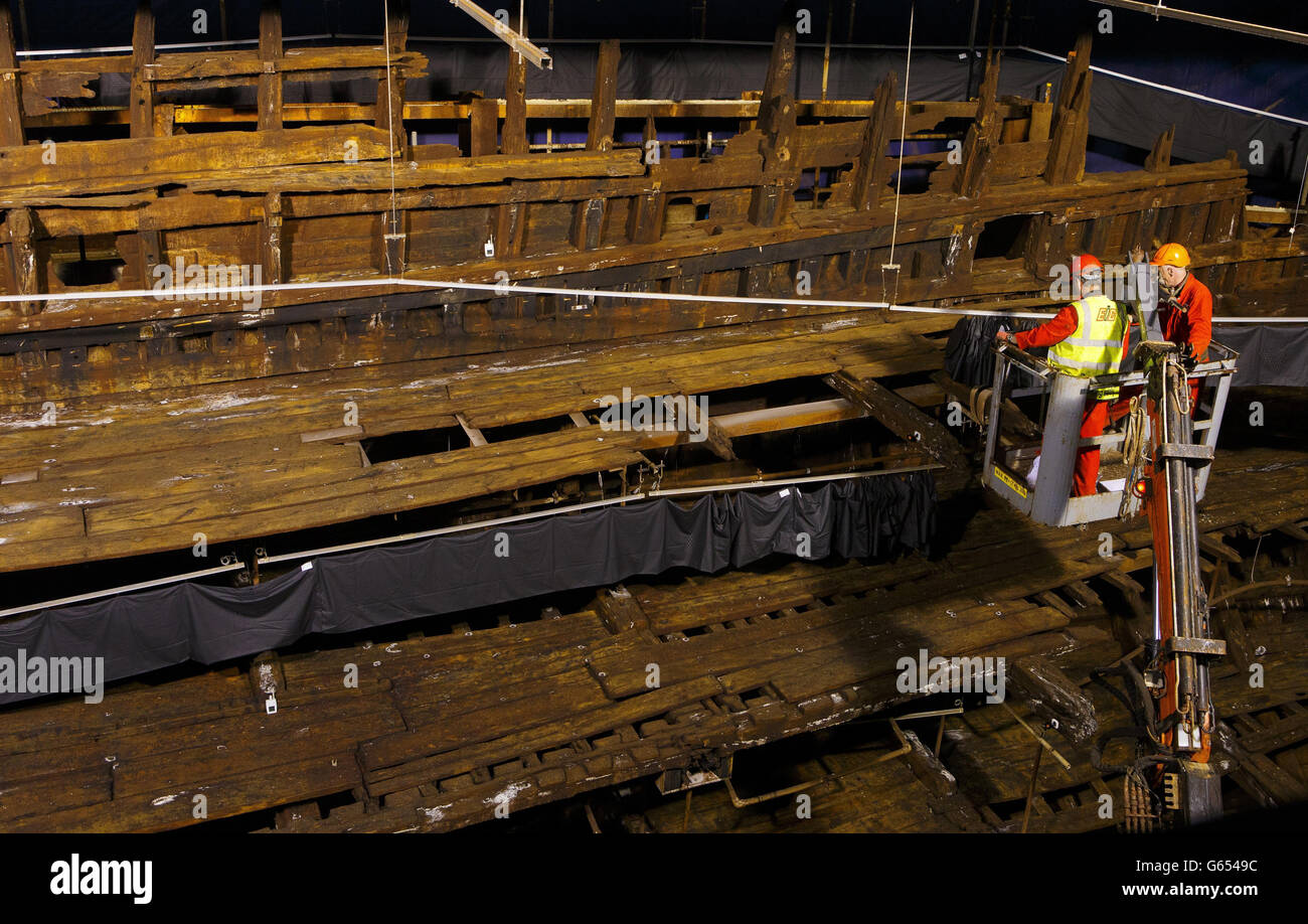 Mary Rose museum Stock Photo Alamy