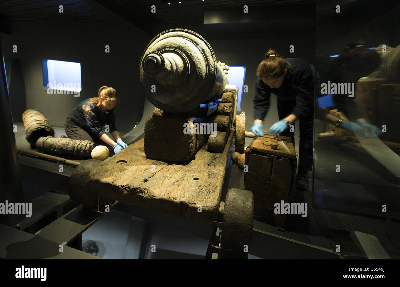 Mary Rose museum Stock Photo Alamy