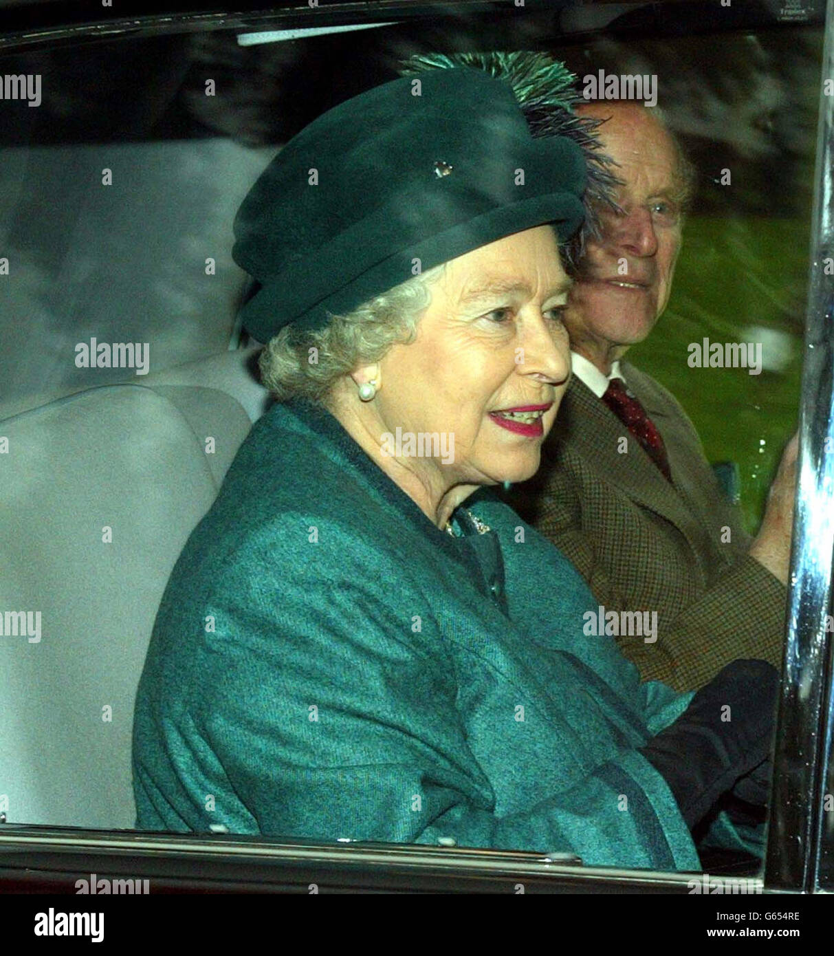 Queen Elizabeth Sandringham Stock Photo Alamy