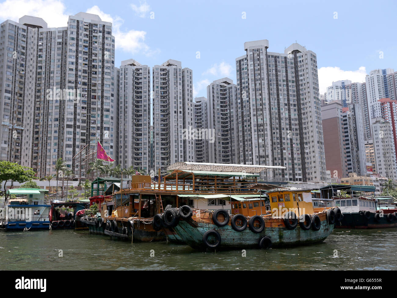 Tai pak in the aberdeen region of hong kong hi-res stock photography ...