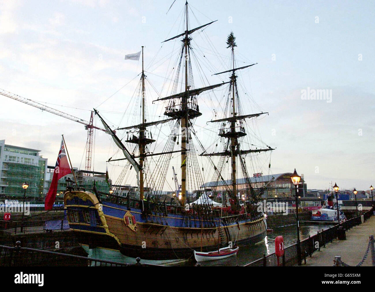 Captain Cook - Endeavour Stock Photo