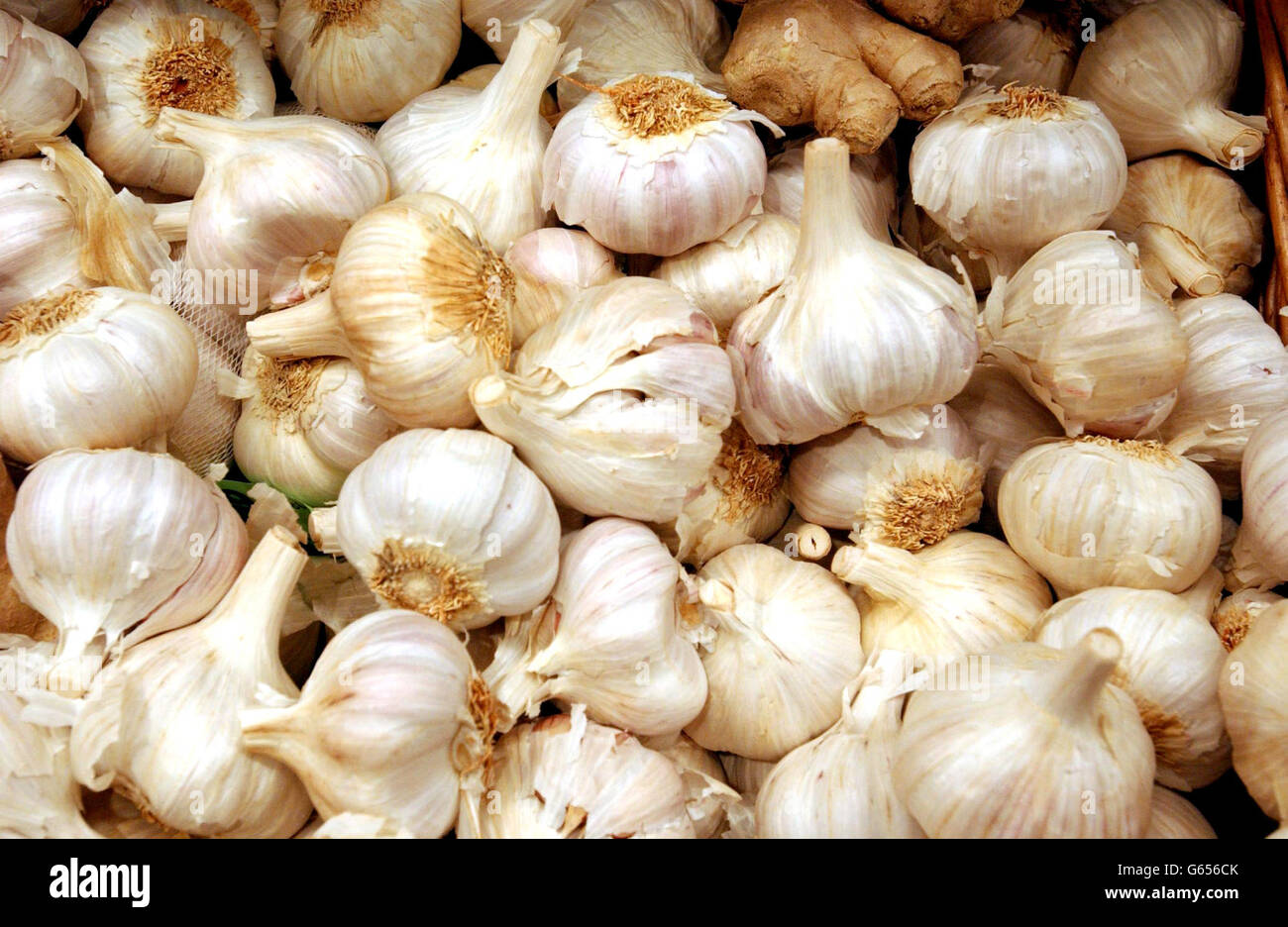 Garlic. Cloves of garlic Stock Photo Alamy