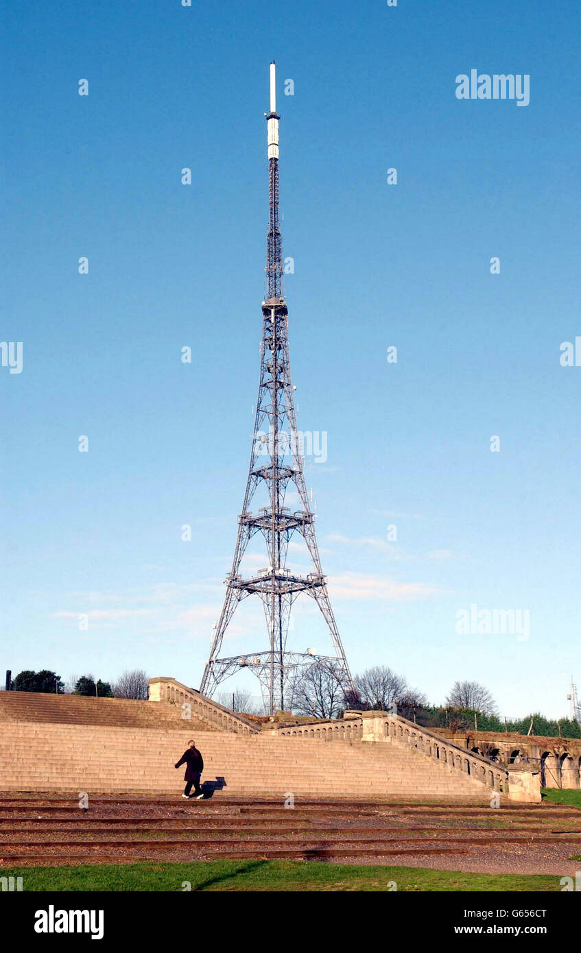 Science and Technology - Television - Crystal Palace Transmitter - London Stock Photo