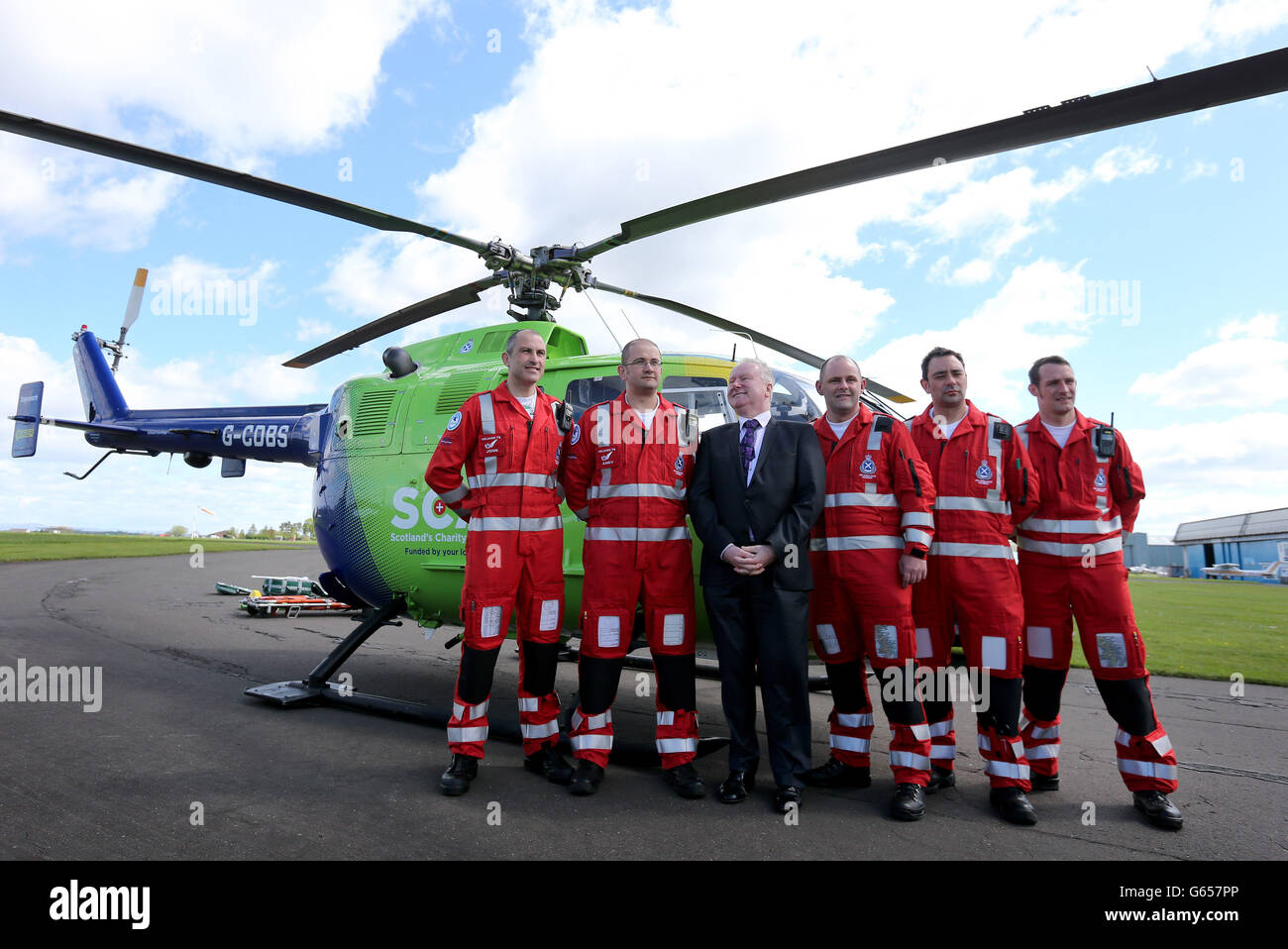 Scotlands charity air ambulance hi-res stock photography and images - Alamy